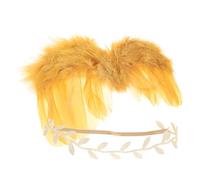DIYEAH Ailes Ange pour Garçon Fille Accessoires Photo Né avec Bandeau Ailes pour Déguisement pour Tout