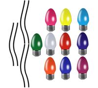DIYEAH Aimant Décoratif Noël Voiture Ampoule Réfléchissante PVC
