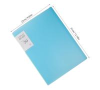 DIYEAH Album de Rangement A4 pour Peinture Diamant 3 Pièces Carnet d'Organisation Coloré Bleu Rose Vert Protection et Présentation pour Œuvres DIY Portfolio Artistiques