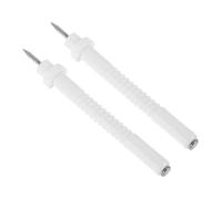 DIYEAH Allumeur à Électrode pour Cuisinière à Gaz 2pcs Hauteur Réglable, en Céramique et Acier Inoxydable, Performance Fiable Cuisine Domestique et Professionnelle