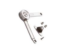 DIYEAH Amortisseur à Ressort pour Porte de Placard en Métal Argenté, Vérin de Levage avec Frein Intégré pour Meuble, pour DIY Mobilier