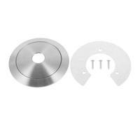 DIYEAH Anneau de Fixation d'Abat-Jour Métallique Vis, Support pour Globe en Verre Ø50Mm, Adaptateur et Joint Inclus, Kit de Remplacement Suspendre Luminaire, Usage Intérieur
