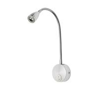 DIYEAH Applique Murale Led Flexible Col De Cygne 3W Lampe De Chevet Pour Lecture Veilleuse Chambre Lumière Blanche Design Moderne