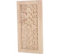 DIYEAH Applique pour Meubles en Bois Sculpté Non Peint, Décor Classique Européen Gravures Précises, Facile à Assortir pour Décoration Intérieure Maison