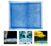 DIYEAH Aquarium Sponge Pad Filtre Actif Compatible Eau Douce et Salée Accessoire Filtration Biologique pour Aquarium Éponge Respirante Facile à Nettoyer Réduit Résidus et Mortalité