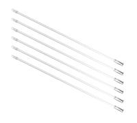 DIYEAH Baguette de Tirage pour Stores Vénitiens en Plastique, Lot de 6