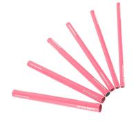DIYEAH Baguettes de Manucure en Métal Rose Lot de 6 - Bâtonnets Repousse-cuticules Solide pour Manucure Gel et French - Outil Professionnel Polyvalent pour Modeler et Soigner les Ongles