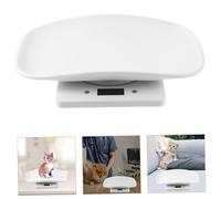 DIYEAH Balance Numérique Multifonction pour Animaux Jusqu’à 10 kg Portable et Précise pour Chiots Chatons et Alimentation Compacte et Légère pour Maison et Cabinet Vétérinaire