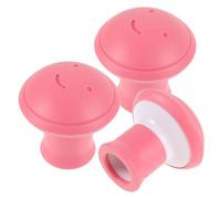 DIYEAH Balle D'exercice Mâchoire Lot de 3 Appareil de Gymnastique Visage Portable Rose Outil de Tonification Faciale pour Lifting du Visage, du Double Menton et Raffermissement