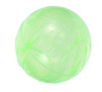 DIYEAH Balle d'exercice Transparente pour Petits Animaux, Balle de Course pour Hamster Nain, Plastique Solide, Diamètre 10 Cm, Jeu Interactif en Intérieur, Adaptée aux Hamsters