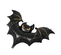 DIYEAH Ballon Gonflable Chauve Souris Décoration Halloween Portable Inflatable Bat pour Fête Danniversaire et Ambiance Effrayante