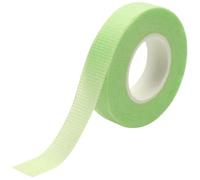 DIYEAH Bande Adhésive pour Extensions de Cils 1,2 Cm X 9 M en Tissu Non Tissé Vert, Respirante et Douce pour Peau Sensible, Ruban Isolant Professionnel pour Maquillage et Pose