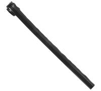 DIYEAH Bande Antidérapante pour Marches d'Escalier en PVC Noir 2M X 5Cm X 2,5Cm Adhésive, Protection les Glissades pour Écoles Maternelles et Établissements Scolaires