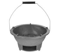 DIYEAH Barbecue Portable Fonte Grill de Table pour Camping et Extérieur Réchaud Japonais pour Apéritifs et Brochettes