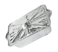 DIYEAH Barquette Aluminium Épaisse pour Cuisson Barbecue et Camping Récipient Alimentaire Léger et Empilable Pot Cuisson Extérieur Multifonction pour Four Frigo et Feu Ouvert