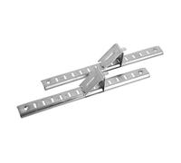 DIYEAH Barres De Support D'étagère Réfrigérateur Acier Inoxydable Épais 20 Cm Crochets Accessoires Pour Congélateur Et Armoire Froide Lot De 2 Usage La Cuisine