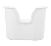 DIYEAH Bassin de Lavage des Oreilles en Plastique Blanc Compatible avec Divers Systèmes de Lavage D'oreilles, Sûr Nettoyage à Domicile