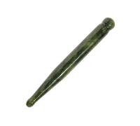 DIYEAH Bâton de Massage en Jade Naturel pour Points D'acupuncture Outil de Massage Ponctuel pour Visage et Corps Stylo D'acupression Portable et Détente Usage Esthétique et Réflexologie
