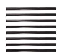 DIYEAH Bâtonnets de Colle Thermofusible Inclus Noirs 24 Pièces en Eva, Adhésif Mat sans Odeur, Forte Adhérence 19cm pour Usage Domestique Magasin