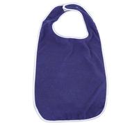 DIYEAH Bavoir Adulte en Tissu Éponge Lavable, Protection Anti-taches et Éclaboussures, Taille Unique Unisexe, Réutilisable pour Repas, Adapté Personnes Âgées et Usage Quotidien