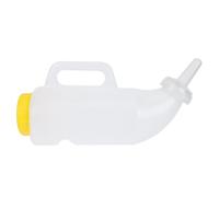 DIYEAH Biberon pour Agneau en Plastique Blanc Léger Tétine Sécurisée, Outil D’Allaitement pour Nourrir Les Petits Animaux en Toute Sécurité