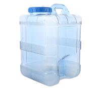 DIYEAH Bidon de Stockage D’Eau Potable 15 L Étanche Poignée Portable, Réservoir Eau Camping Multifonction pour Maison, Voiture et Randonnée, Récipient Solide et Léger pour Stockage