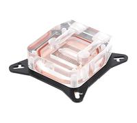 DIYEAH Bloc de Refroidissement GPU Cuivre avec Conduit de Refroidissement Accessoire pour Water Cooling des Cartes Graphiques