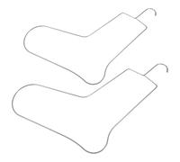 DIYEAH Bloqueurs de Chaussettes Pieds de Mannequin en Acier Inoxydable Lot de 2 Efficaces pour Séchage et Présentation pour Tricot et à Domicile Magasin