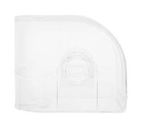 DIYEAH Boîte à Montre Transparente Trou Suspendre Acrylique Carrée | Présentoir Simple et Élégant, Effet Antichoc, pour Exposition Pratique et Rangement Visuel, Coloris Blanc