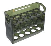 DIYEAH Boîte De Conservation Œufs Pour Réfrigérateur Casier à Œufs à Couches Support De Rangement Pour De Poule