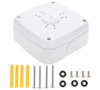 DIYEAH Boîte de Jonction pour Caméra de Sécurité Alliage Aluminium Montage Mural et Plafond Cache Câbles pour Caméra Sphérique et Vidéosurveillance Rangement Fils Discret