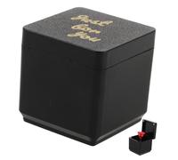 DIYEAH Boîte de Proposition Forme de Cœur avec Roses pour Fiançailles Mariage Saint Valentin et Coffret Romantique Fait Main avec Effet pour Moments Inoubliables