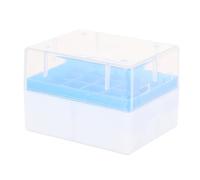 DIYEAH Boîte de Rangement Cryogénique en Plastique 20 Cases 2 Pcs pour Tubes Centrifugeurs et Stockage en Congélateur Ultra-basse Température Laboratoire Couleur Couleur