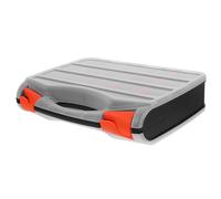 DIYEAH Boîte De Rangement Outils Plastique avec Séparateurs Amovibles pour Vis Boulons Écrous Et Petit Matériel De Quincaillerie