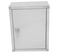 DIYEAH Boîte de Suggestion Murale Inoxydable Verrouillable Coffre de Rangement pour Lettres Plaintes de Stockage Sécurisée pour Documents Téléphone