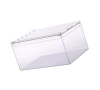 DIYEAH Boîte D'élevage Design Unique pour Reptiles en Acrylique Transparent Anti-Fuite Grand Espace Confortable pour Serpents et Autres Reptiles