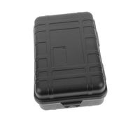 DIYEAH Boîte d'étanchéité imperméable Grand bac de Rangement conteneur de Camping Cas Conteneurs même Gardien Coffre de Rangement de Survie boîtes de Rangement hermétiques Plastique Noir