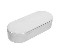 DIYEAH Boîte Métallique pour Thermomètre Étui de Rangement Portable Aluminium Contenant pour Aiguilles pour Voyage et Usage Domestique