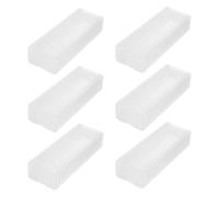 DIYEAH Boîte Plastique Capacité 5 Lames 6pcs pour Lames de Microscope Étanche Fermeture Hermétique pour Éducation Scientifique et Hôpitaux