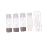 DIYEAH Boîtes à Lentilles de Contact en Plastique Léger Kit de 3 avec Flacon Solution et Pince, Protection pour Lentilles, pour Travail et Cours