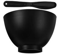 DIYEAH Bol Mélangeur en Silicone pour Masque Facial Fait Maison, Kit Complet 1 Bol Bâtonnet 19 Cm Flexible, Outil de Soin du Visage Portable, Facile à Nettoyer, Usage Voyage et Domicile