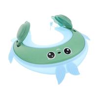 DIYEAH Bonnet de Bain Bébé Léger en Plastique Forme Couronne pour Protection Cheveux Garçon et Filles Pendant Baignade et Coupes d Cheveux Portable et Mignon