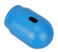 DIYEAH Bouchon de Valve pour Bouteille D'oxygène en Acier Bleu Structure à Libération Rapide, Protection Sécurisée la Poussière pour Cylindre de Gaz