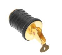 DIYEAH Bouchon de Vidange Professionnel à Pression en Laiton 32mm pour Kayak, Canoë et Bateau, Accessoire Marin Anti-Fuite pour Sports Nautiques et Plaisance