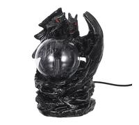 DIYEAH Boule Plasma Dragon Gothique Double Tête USB Lampe Électrostatique Interactive Décor Chambre Halloween Fantaisie