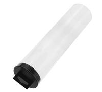 DIYEAH Bouteille de Tennis Portable en PVC Transparent 33,6 X 8 Cm Couvercle Noir, Étui de Tennis Pratique pour Stockage et Organisation, Porte- pour Sports de Plein Air