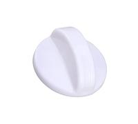 DIYEAH Bouton de Commande Plastique pour Machine à Laver et Sèche Linge Remplacement Direct Blanc Accessoire de Minuterie Simple et Durable