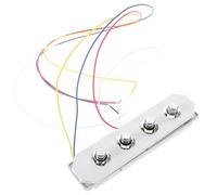 DIYEAH Bouton de commande pour hotte aspirante : Pièces de rechange pour hotte de cuisine - Panneau de commande à 4 touches avec interrupteur pour éclairage et ventilation pour la cuisine