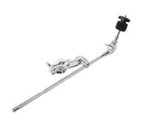 DIYEAH Bras d'extension pour pied de cymbale avec pince, robuste pour | Extension de pied de cymbale de 18 pouces, compatible avec les cymbales splash et les cloches, installation rapide pour les