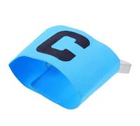 DIYEAH Brassard de Capitaine de Football Professionnel, Taille Unique Bande Élastique, Couleur Bleu Ciel, Brassard Anti-Usure pour Sports D'équipe, pour Matchs et Entraînements